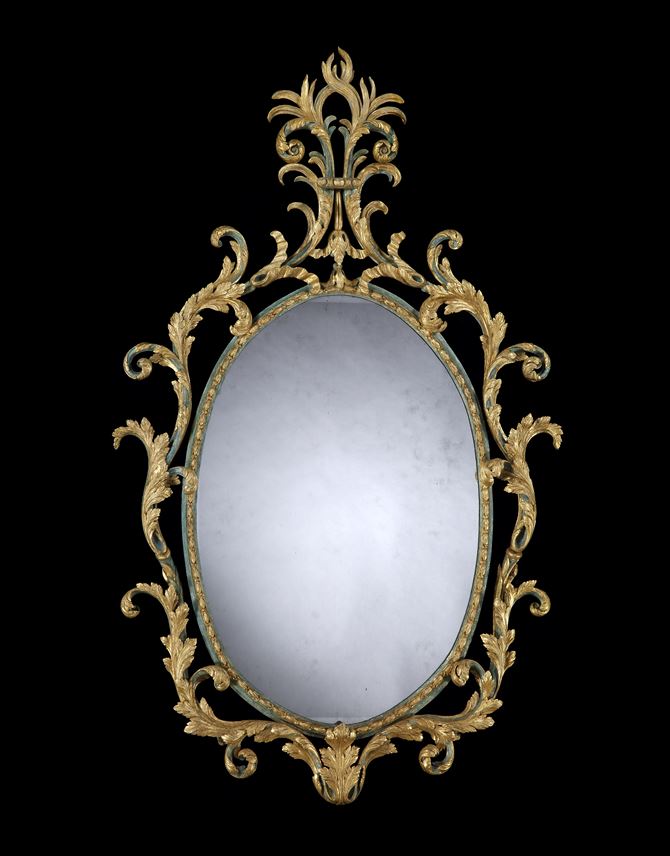 A pair of George III parcel gilt mirrors | MasterArt
